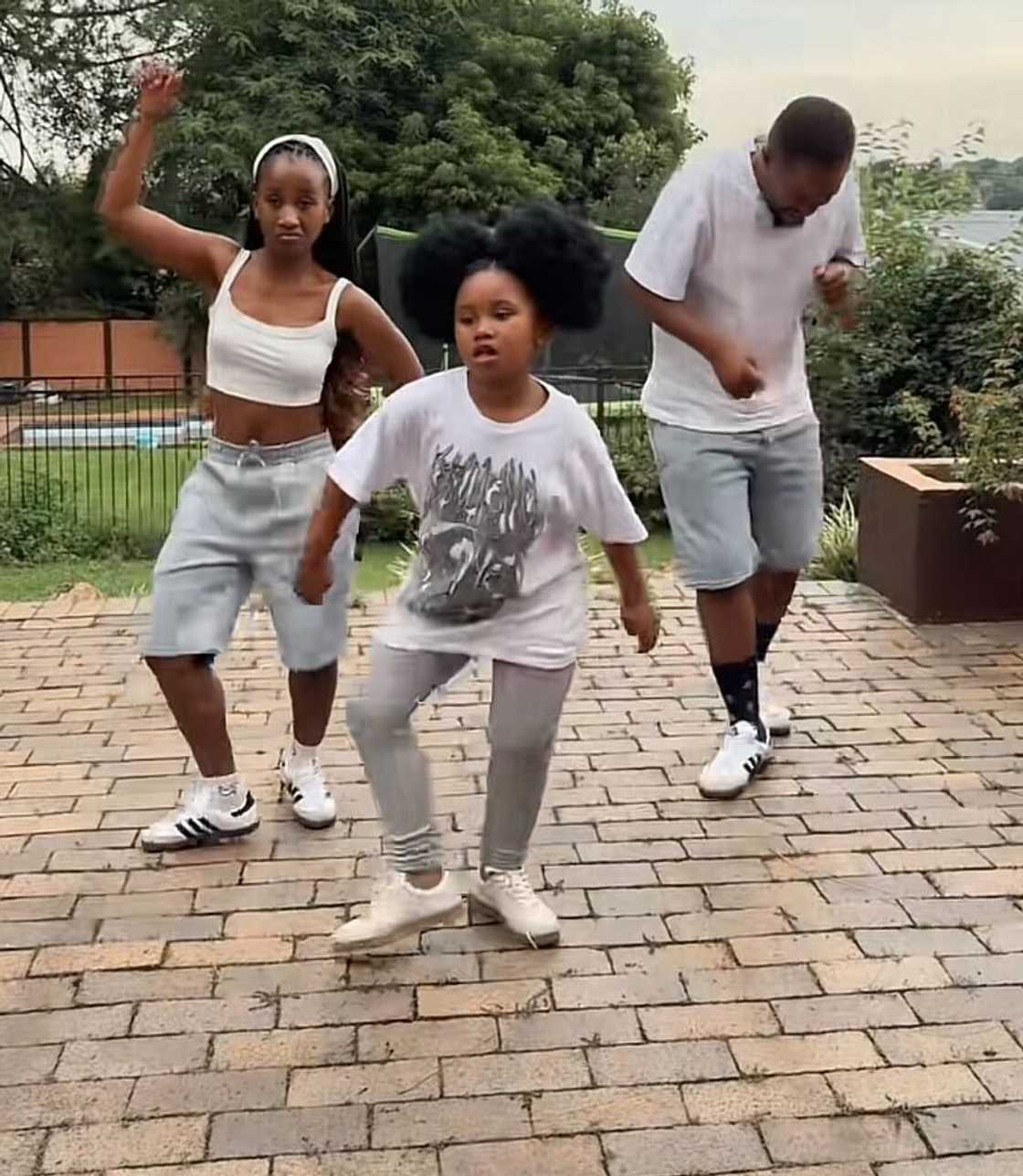 A family shared their unique dance moves in a viral TikTok video.