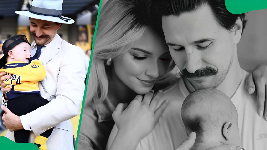 Erin Alvey and Filip Forsberg's baby Erin Alvey and Filip Forsberg's baby