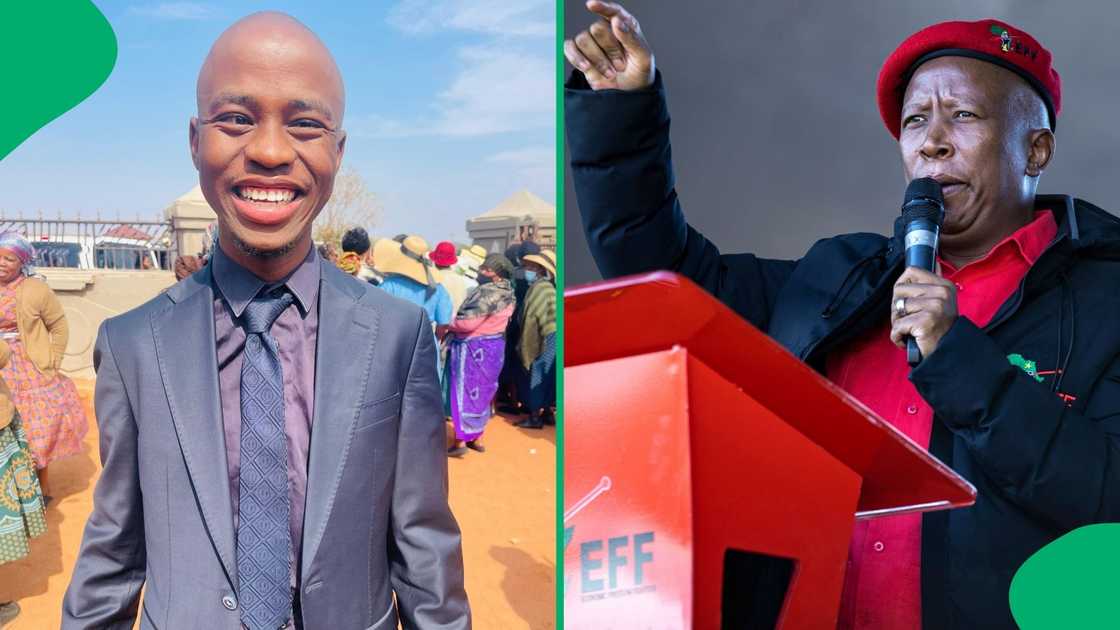 EFF Student Command member Kganki Mphahlele was expelled from the organisation after a twar with Julius Malema