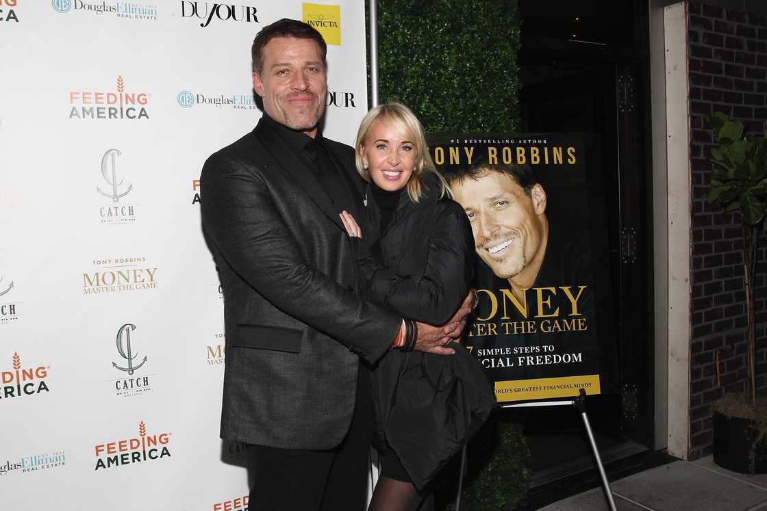 Tony Robbins and Sage Robbins at Catch NYC Tony Robbins and Sage Robbins at Catch NYC