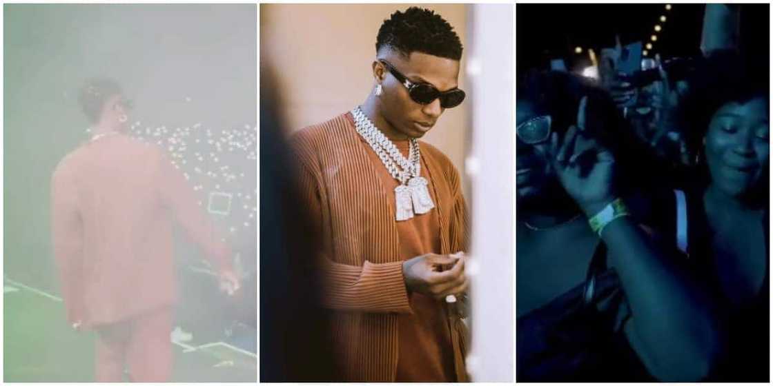 Wizkid makes fans go wild in New York Wizkid makes fans go wild in New York