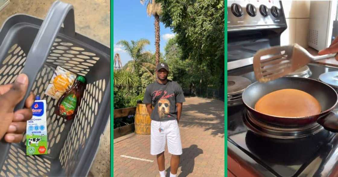 Man makes bae breakfast Man makes bae breakfast