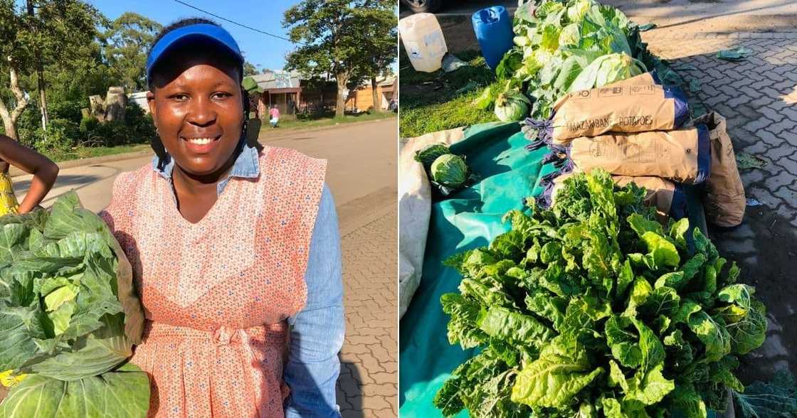 Selling Veggies, Gogo, Graduation Outfit, Mzansi, South Africa Selling Veggies, Gogo, Graduation Outfit, Mzansi, South Africa