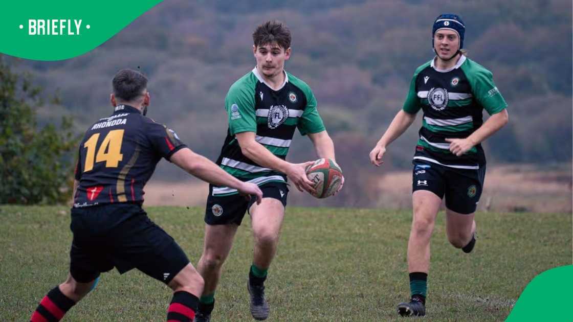 Jake Rees, Llantrisant RFC. Jake Rees, Llantrisant RFC.