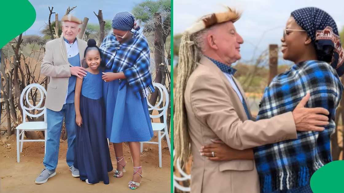 TikTok users had a lot to say after seeing an older man married to a younger hun