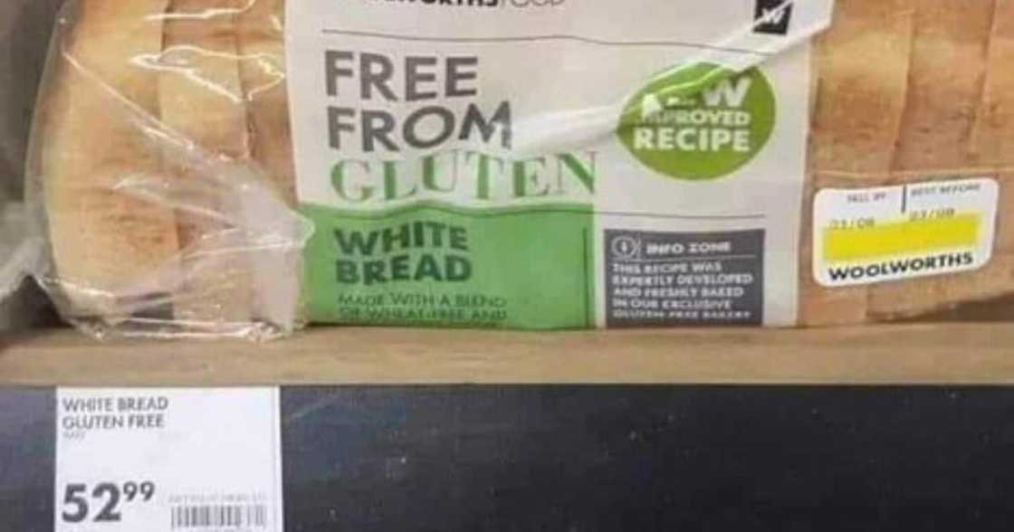 Gluten-free bread from Woolworth's Gluten-free bread from Woolworth's