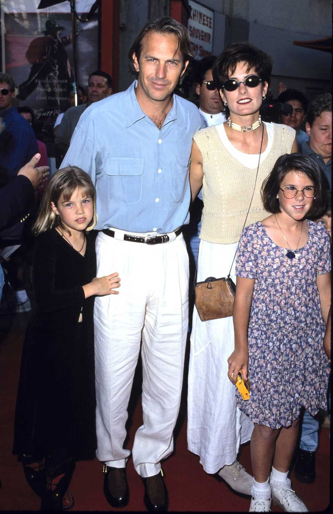 Actor Kevin Costner's family Actor Kevin Costner's family