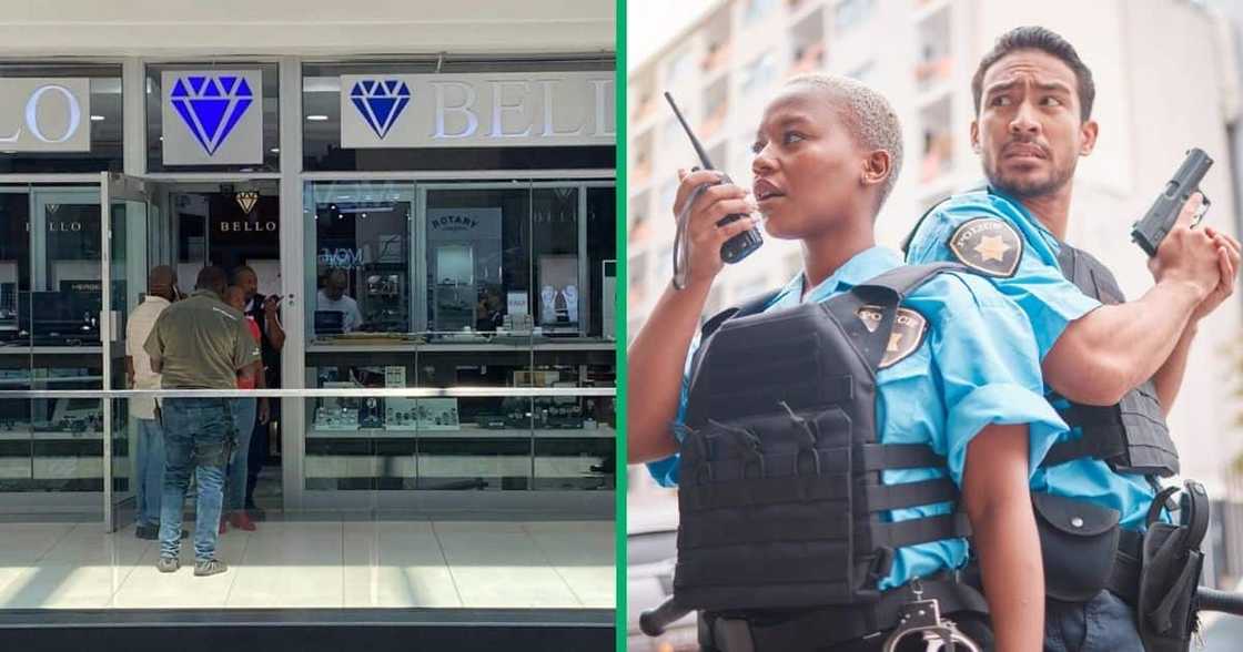 Police are looking for 11 suspects who robbed a jewellery store Police are looking for 11 suspects who robbed a jewellery store