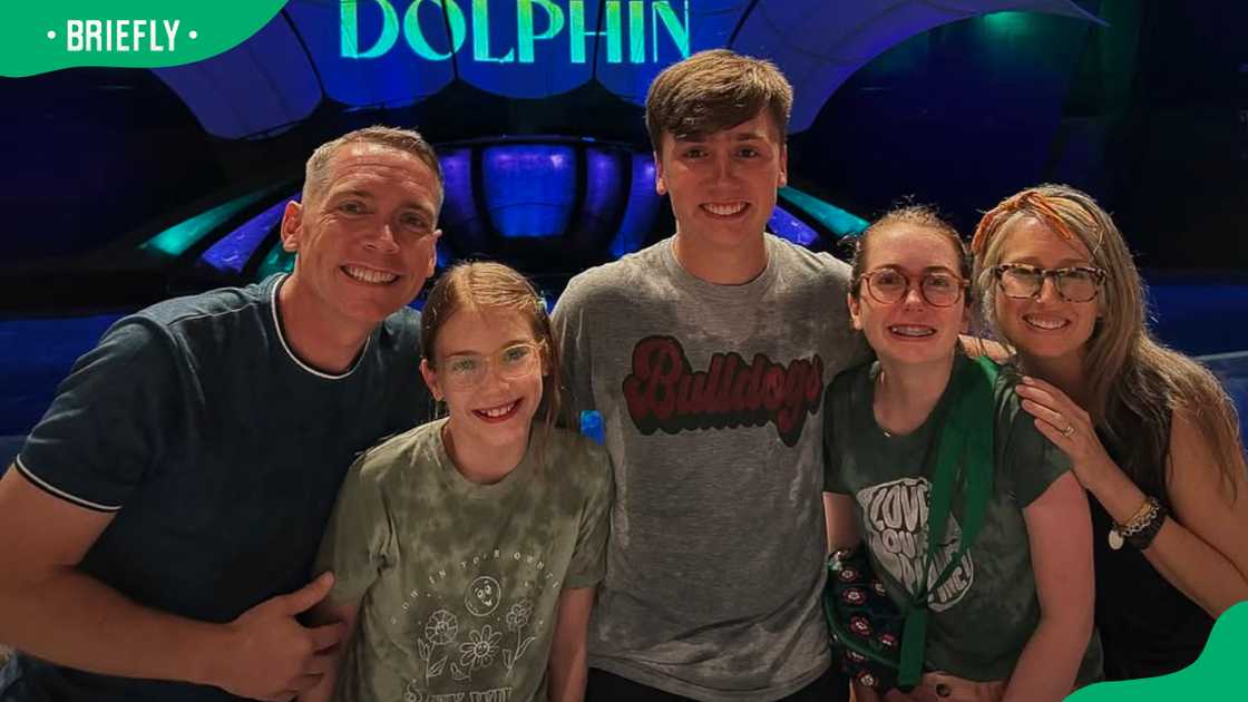 Clint Harp and his family