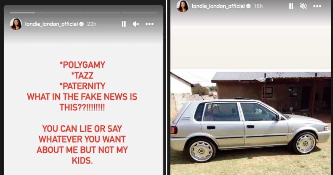Londie London responds to broke rumours Londie London responds to broke rumours