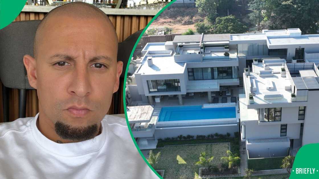 DJ Warras commented on the impressive exterior of Hangwani Maumela’s house DJ Warras commented on the impressive exterior of Hangwani Maumela’s house