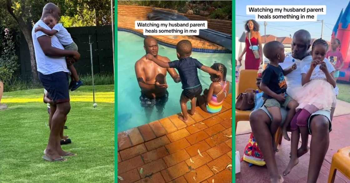 TikTok video shows dad bonding with his two children TikTok video shows dad bonding with his two children