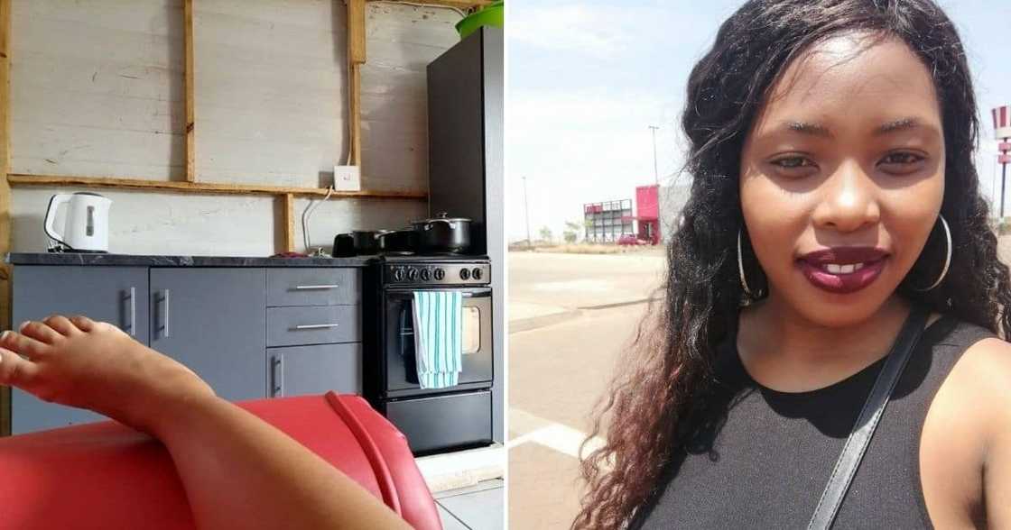 Johannesburg woman proves independence through a Facebook post showcasing her interior design