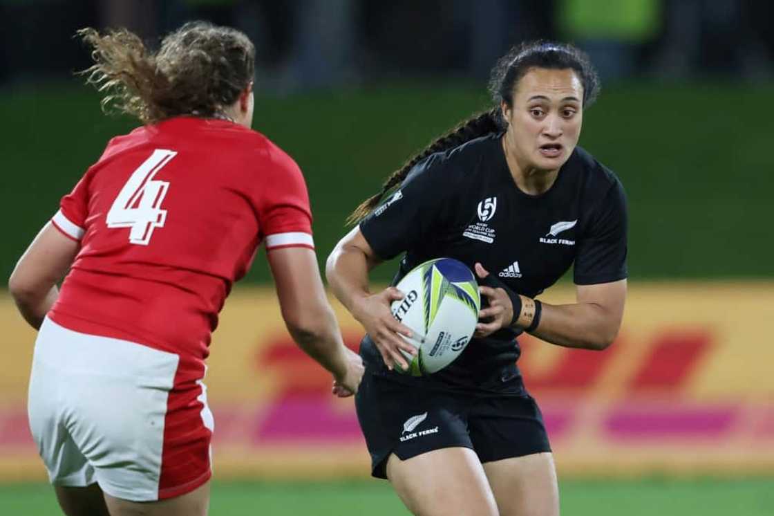 New Zealand captain Ruahei Demant (R) was key to the Black Ferns winning the World Cup New Zealand captain Ruahei Demant (R) was key to the Black Ferns winning the World Cup