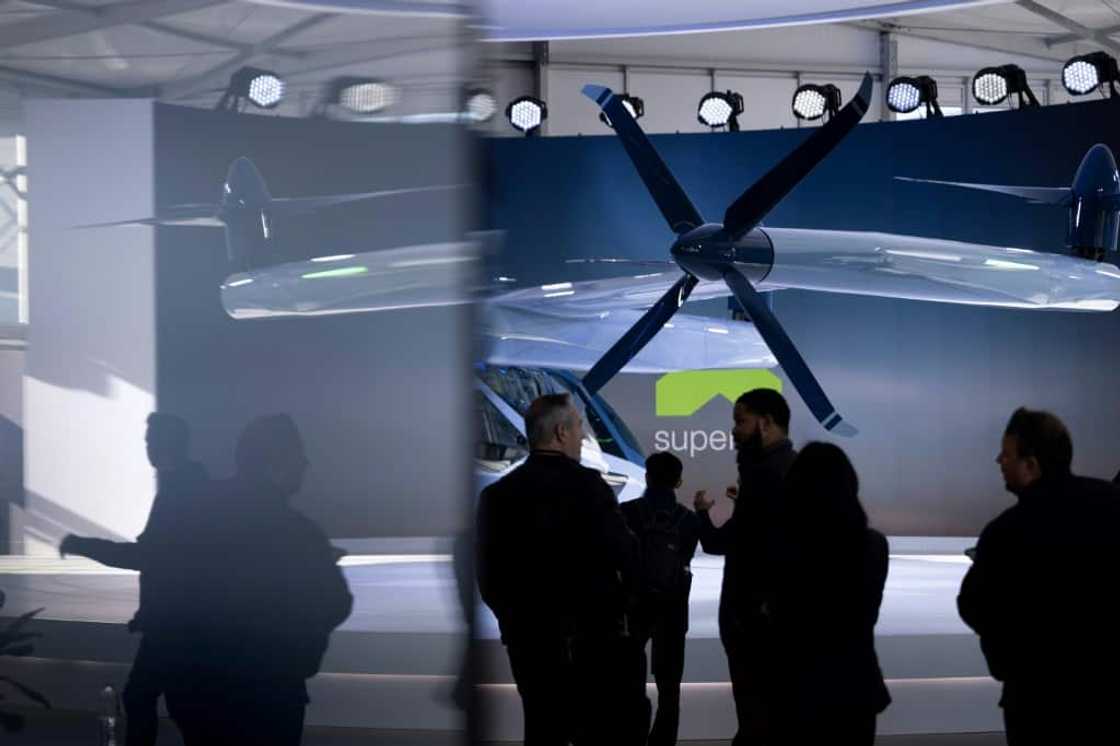 Supernal presented its eVTOL at the Consumer Elecronics Show (CES) in Las Vegas, USA, on January 10, 2024