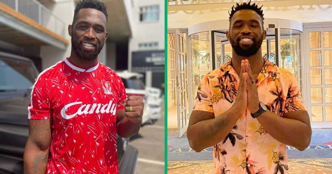 Springbok captain Siya Kolisi Springbok captain Siya Kolisi