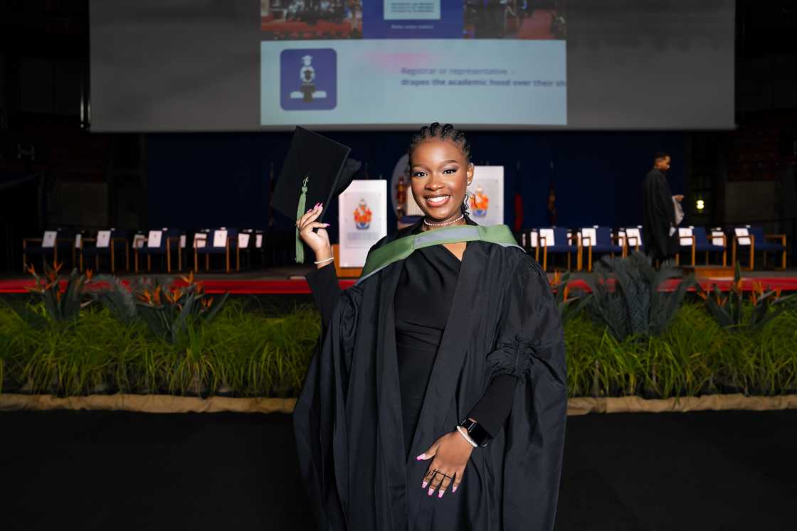 She is currently pursuing her Honours degree at the institution She is currently pursuing her Honours degree at the institution