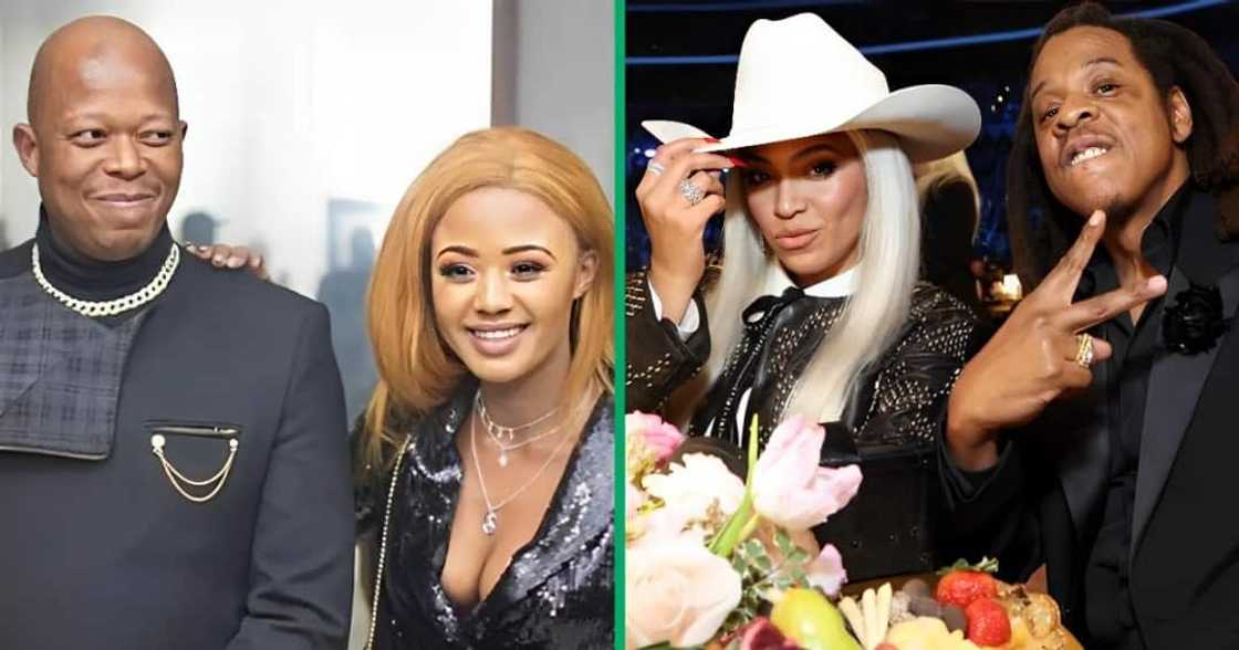 Babes Wodumo compares her marriage with Mmapintsha to Beyoncé and Jay-Z. Babes Wodumo compares her marriage with Mmapintsha to Beyoncé and Jay-Z.