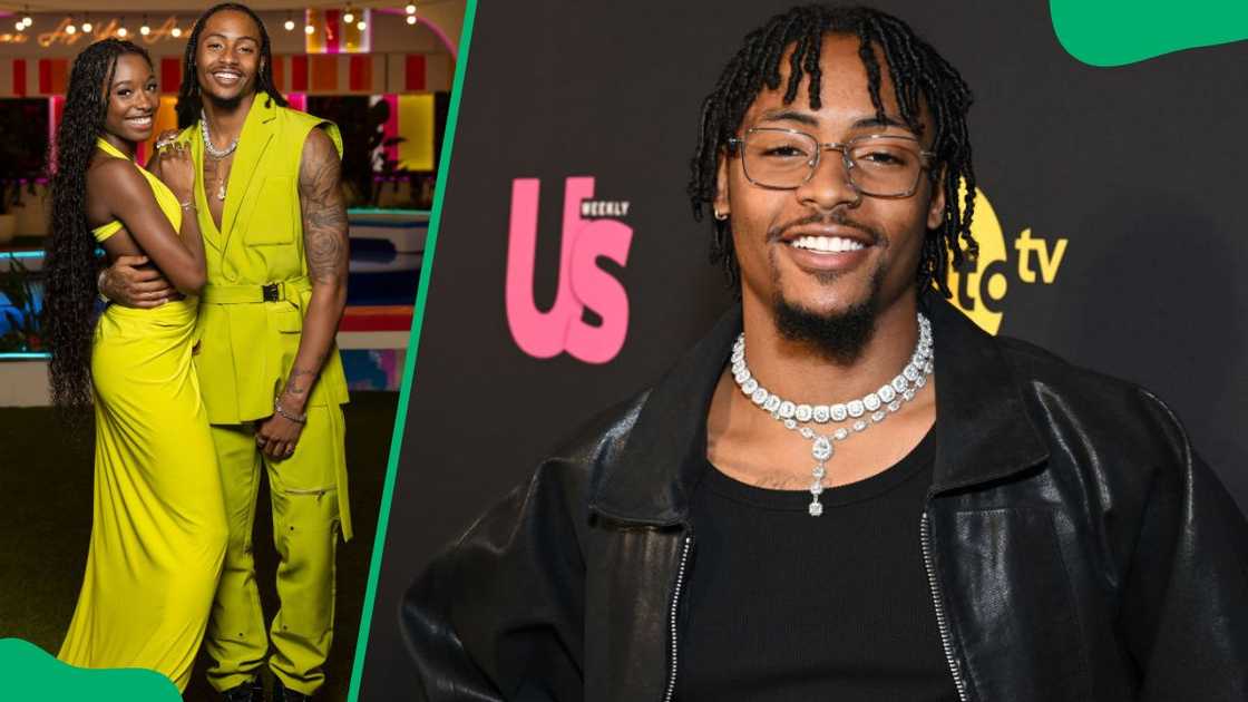 Serena Page and Kordell Beckham during a 2024 episode of Love Island (L). The model at The Highlight Room in 2024 (R) Serena Page and Kordell Beckham during a 2024 episode of Love Island (L). The model at The Highlight Room in 2024 (R)