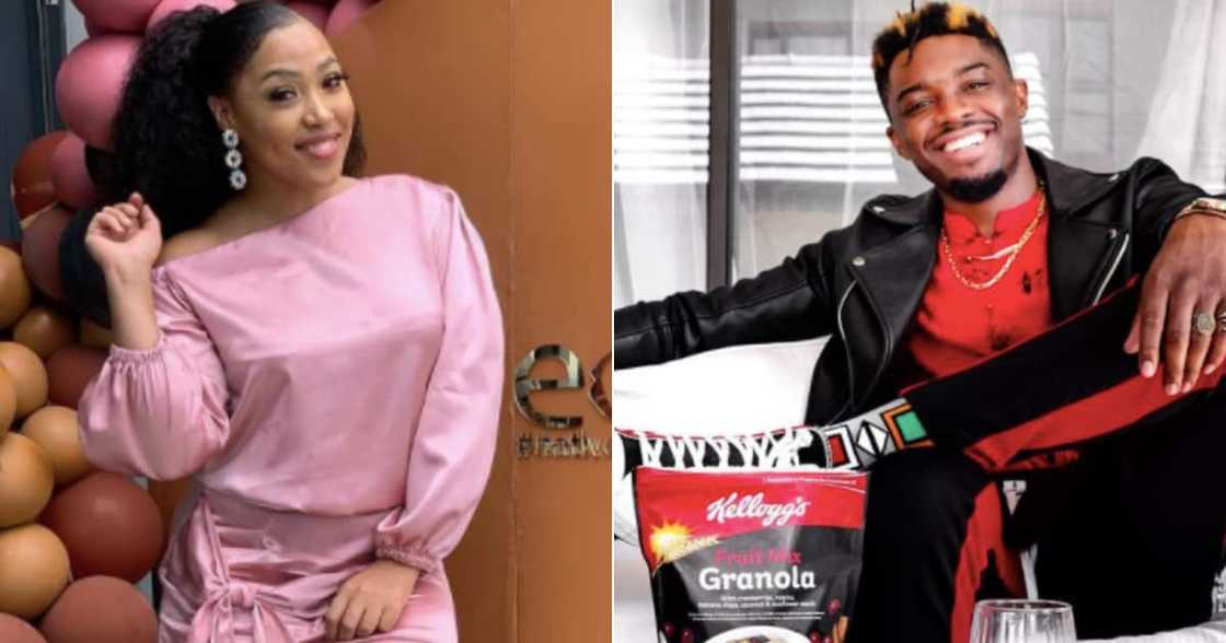 Simz Ngema and Tino Chinyani finally show baby Tiyani's adorable face Simz Ngema and Tino Chinyani finally show baby Tiyani's adorable face