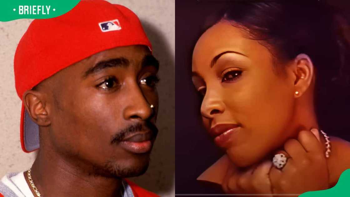 Keisha Morris and Tupac Shakur Keisha Morris and Tupac Shakur