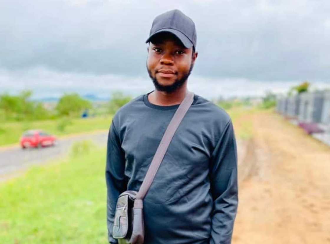 Young man shares inspiring journey. Young man shares inspiring journey.