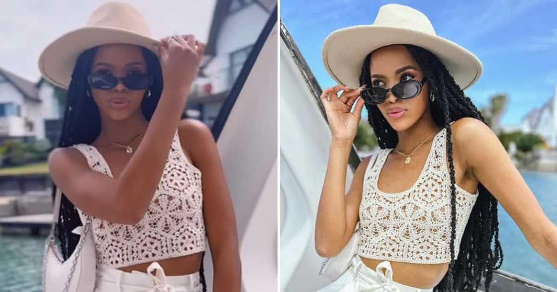 Ndavi Nokeri looked well-rested in her vacation video posted online Ndavi Nokeri looked well-rested in her vacation video posted online