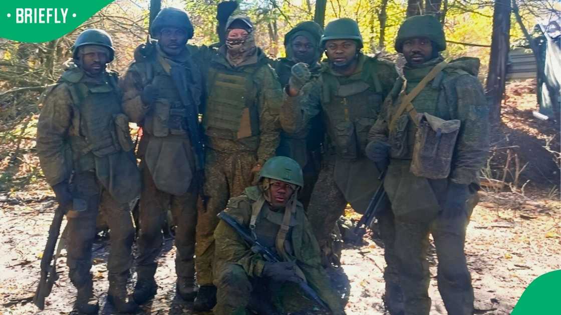 Many South African soldiers remain on the frontlines in Ukraine Many South African soldiers remain on the frontlines in Ukraine