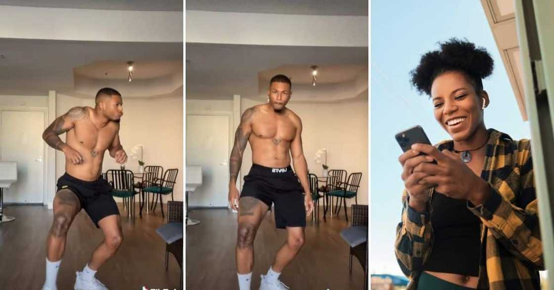 Man, "One Lege", Dance Challenge, TikTok Man, "One Lege", Dance Challenge, TikTok