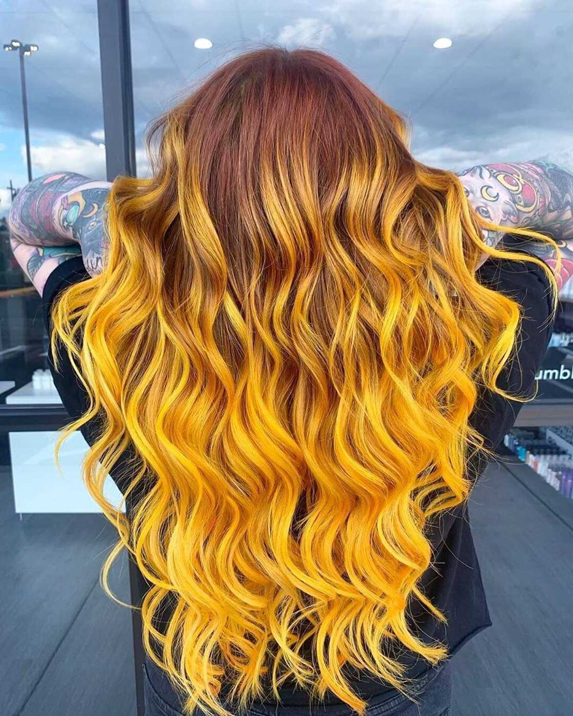 Hair colours Hair colours