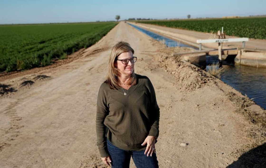 Tina Shields of the Imperial Valley Water Board says farming is a favored target in the water debate because it provides an 'easy solution'