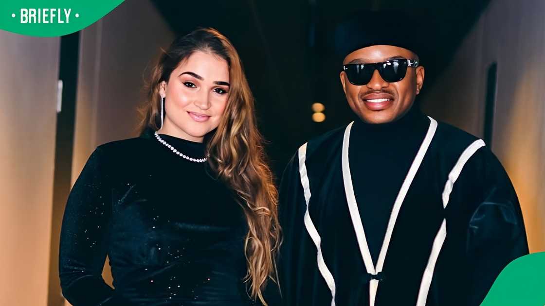 Quinton Masina and his fiancée showed off their dance moves