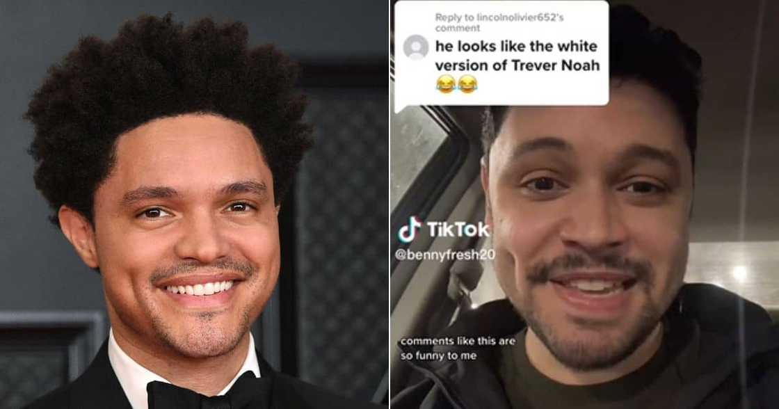 Man claims Trevor Noah is white Man claims Trevor Noah is white