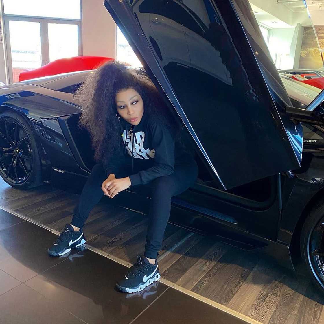 South Africa female celebrities with expensive cars South Africa female celebrities with expensive cars