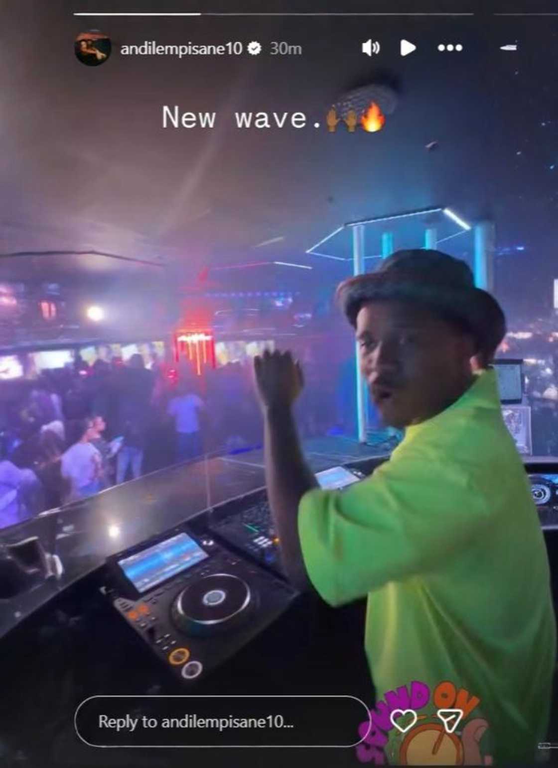 Andile Mpisane launches career as a DJ