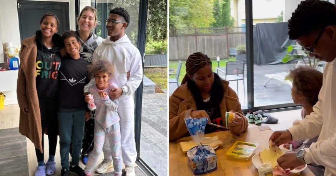 Rachel Kolisi shares heartwarming video. Rachel Kolisi shares heartwarming video.