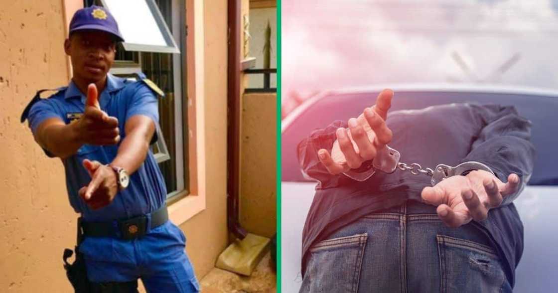 SAPS swiftly nabbed two men responsible for the murder of an on duty police constable SAPS swiftly nabbed two men responsible for the murder of an on duty police constable