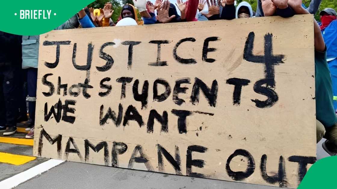 A protest at the Walter Sisulu University in the Eastern Cape turned deadly when one student was shot and killed A protest at the Walter Sisulu University in the Eastern Cape turned deadly when one student was shot and killed