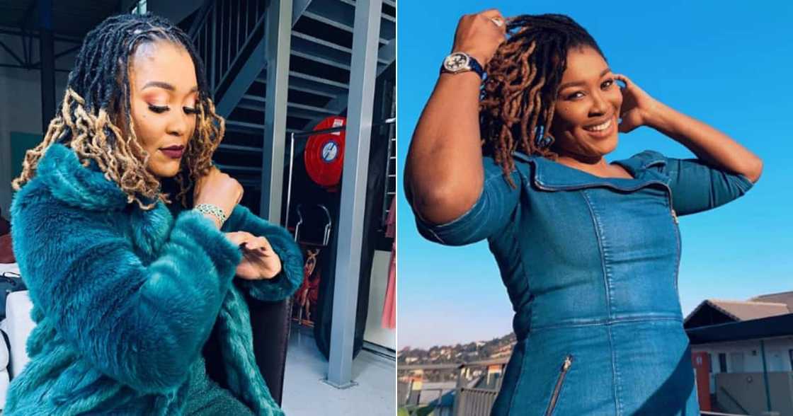 Lady Zamar: Singer shows off gorgeous legs in sexy dress