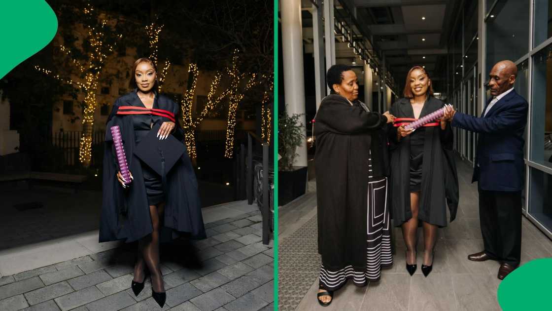 Supporters applauded the local mother of two for rewriting her story and securing major personal milestones Supporters applauded the local mother of two for rewriting her story and securing major personal milestones
