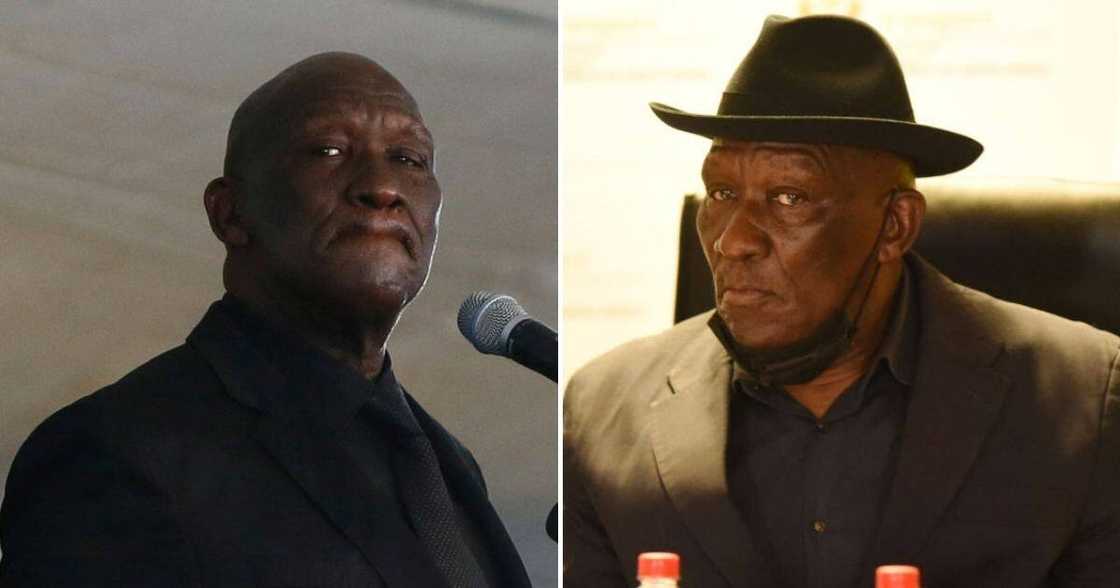 Police Minister Bheki Cele Police Minister Bheki Cele