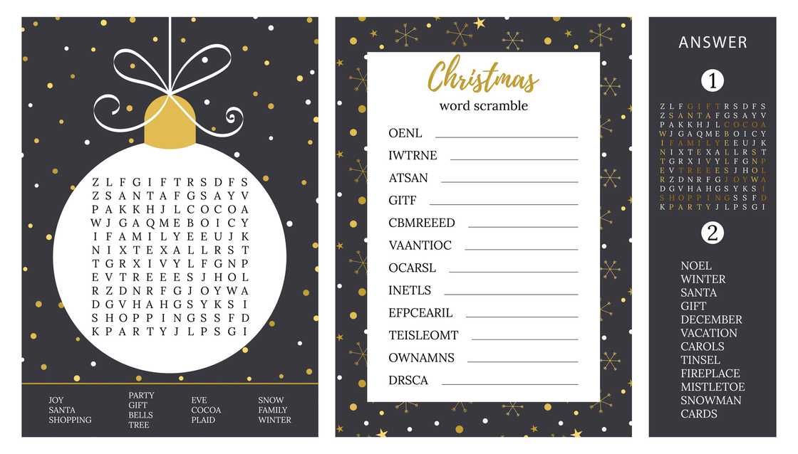 Christmas Scramble Christmas Scramble