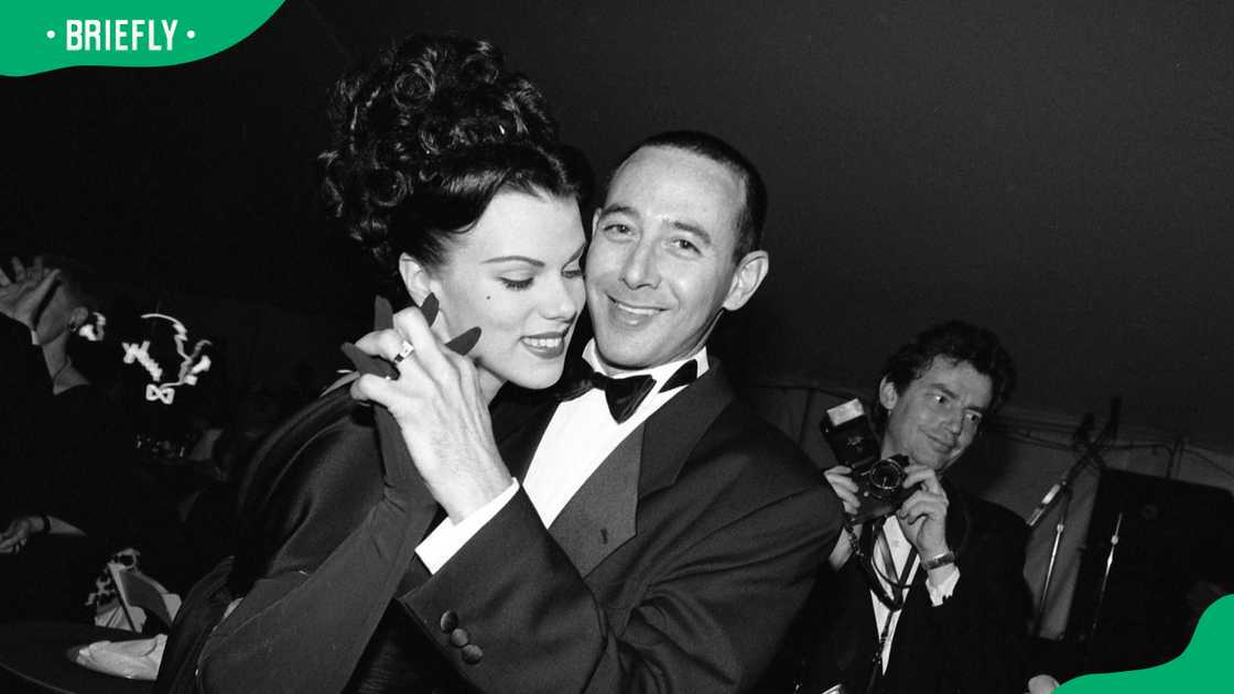 Debi Mazar and Paul Reubens in Pittsburgh
