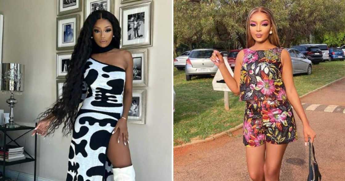Bonang and Pinky Girl fight on social media Bonang and Pinky Girl fight on social media