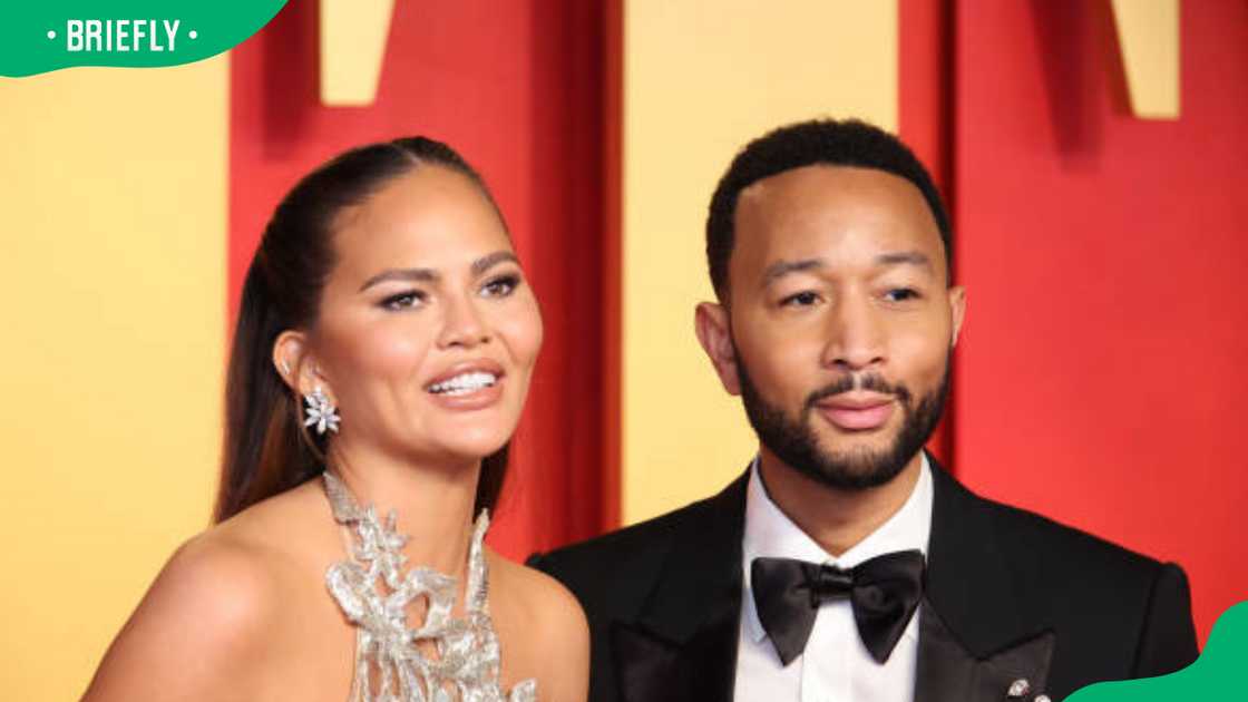 Chrissy Teigen and John Legend at the 2024 Vanity Fair Oscar Party Chrissy Teigen and John Legend at the 2024 Vanity Fair Oscar Party
