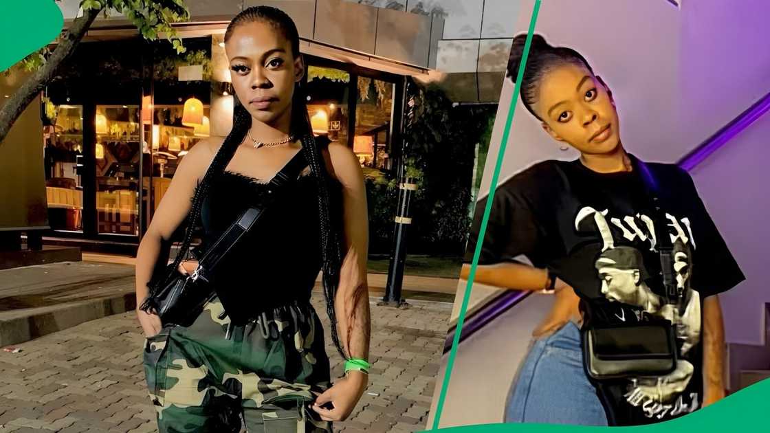 A TikTok video shows a woman unveiling her tips. A TikTok video shows a woman unveiling her tips.