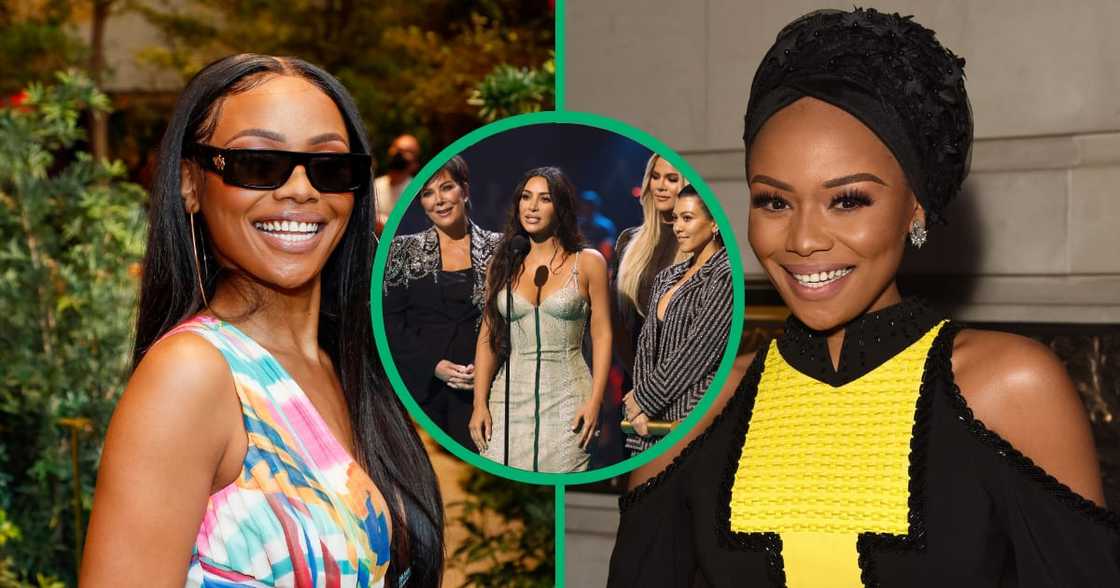 Bonang Matheba once hosted the Kardashians in SA Bonang Matheba once hosted the Kardashians in SA