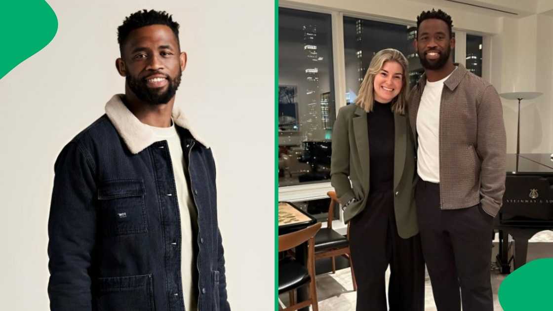 Siya Kolisi received a voice note from a man begging him to fix his marriage with Rachel.