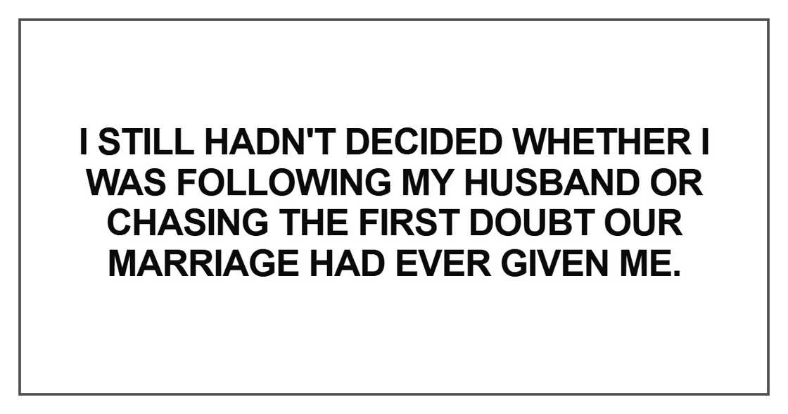 I still hadn't decided whether