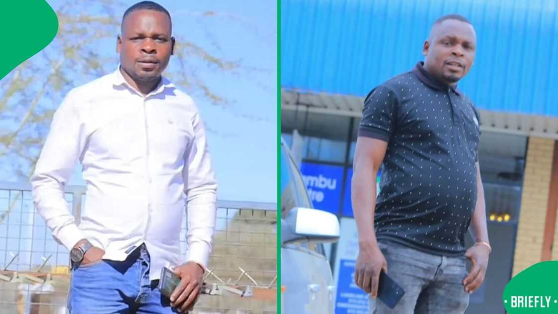 A man flexed how he lives the 'soft life' in his shack. A man flexed how he lives the 'soft life' in his shack.